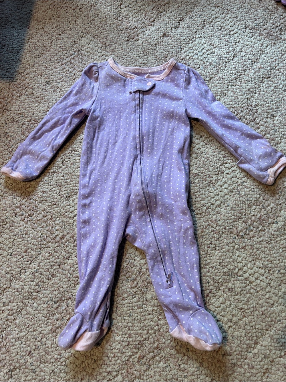 Cloud island baby girl sleeper